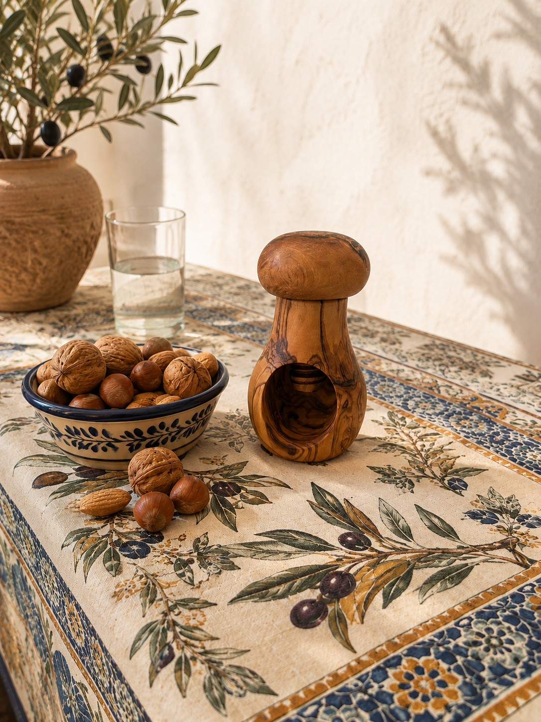 Olive Wood Nutcracker