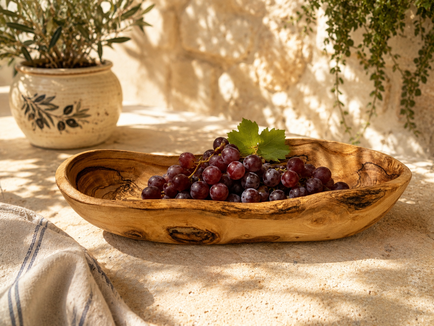 Handcrafted Olive Wood Tray