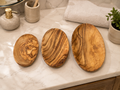 Rustic Olive Wood Vanity Trays