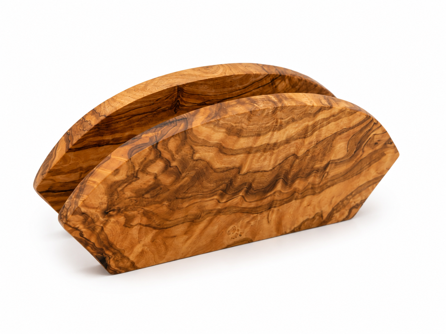 Olive Wood Napkin Holder