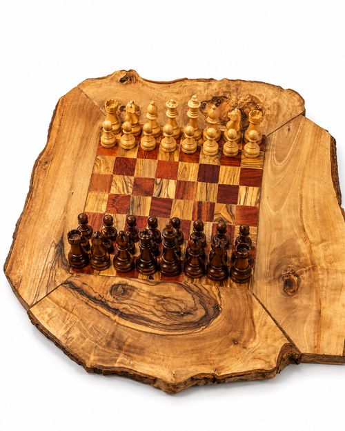 Handcrafted Olive Wood Chess Set