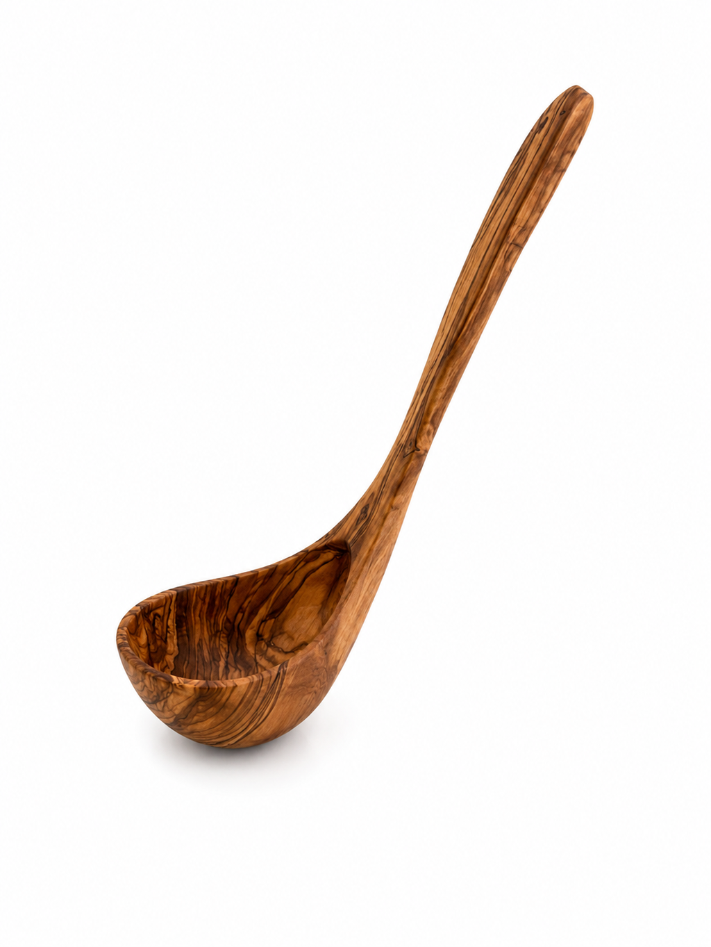 Handcrafted Olive Wood Serving Ladle