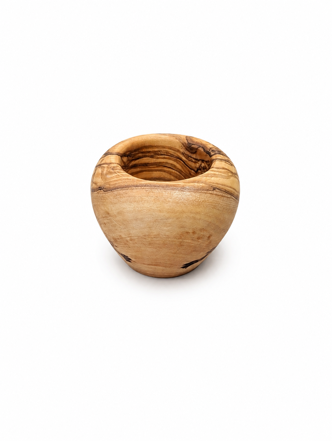 Handcrafted Olive Wood Tealight Candle Holder