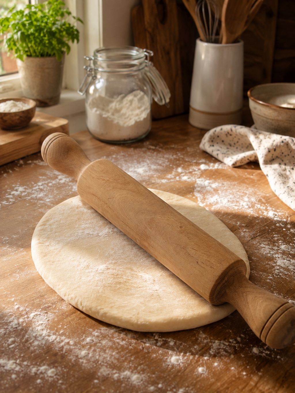 Olive Wood Rolling Pin