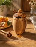 Olive Wood Honey Pot